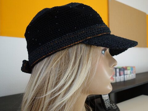 Kappe "hoop star" - Häkelanleitung (unisex, Größe variabel)