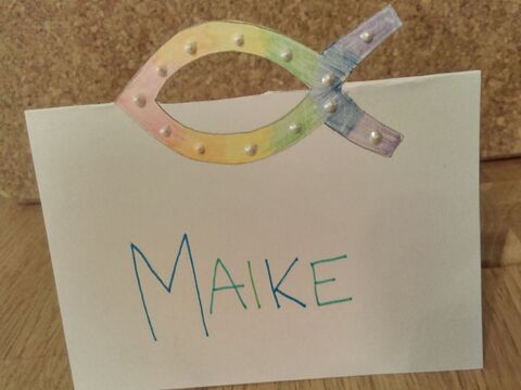 Tischkarten und Streuteile Taufe, Konfirmation, Kommunion, Firmung....