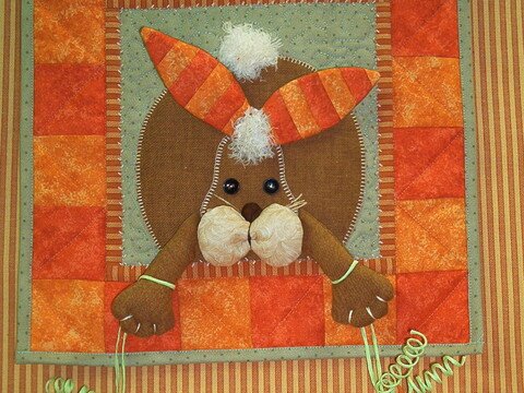 Wandbehang "Frohe Ostern"