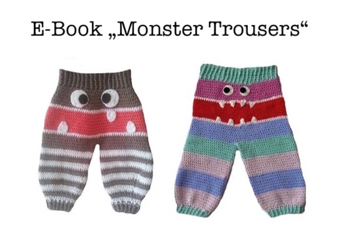 E-Book "Monster Trousers" 0-9 month