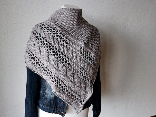 Strickanleitung Tuch "Cozy Winter"