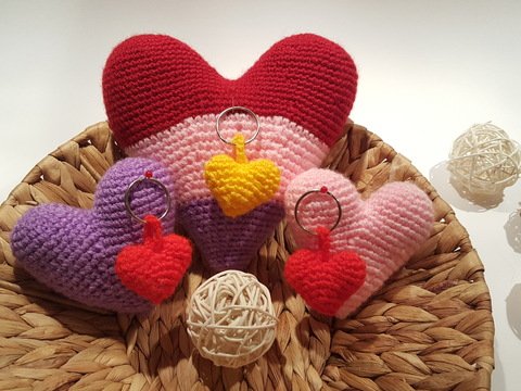Ein Herz für die Liebsten - Häkelanleitung