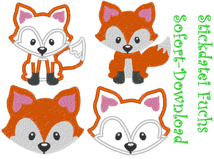 Stickdatei Fuchs