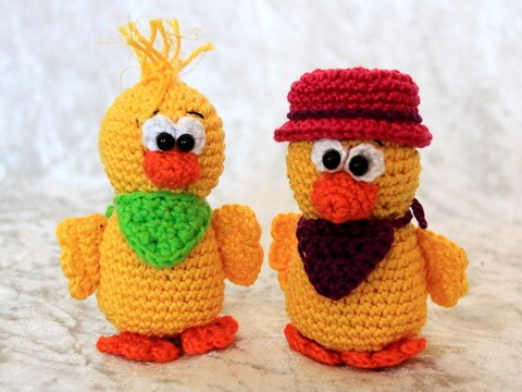 Häkelanleitung Küken