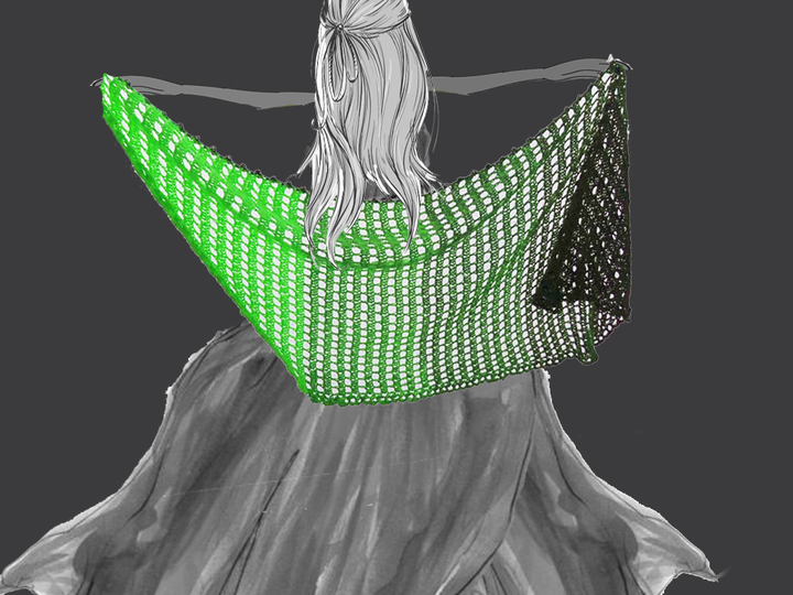 Häkeltuch ALLES GUT