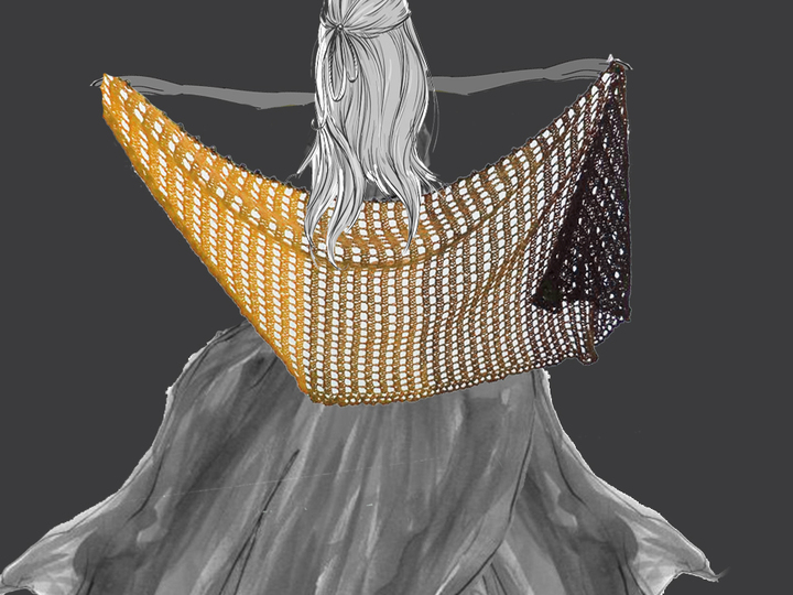 Häkeltuch ALLES GUT