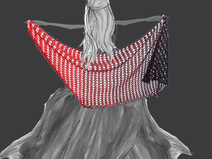 Häkeltuch ALLES GUT