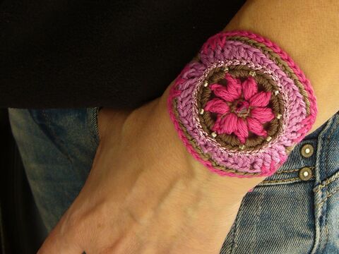 ○ Häkelanleitung für Häkelarmband 2 von crochet-jewels ○