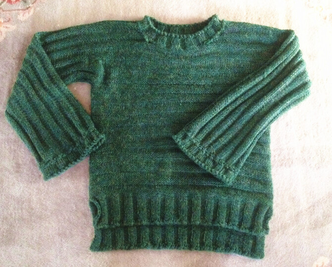 Pullover mit grossem Ärmel ( die einstellen kann)