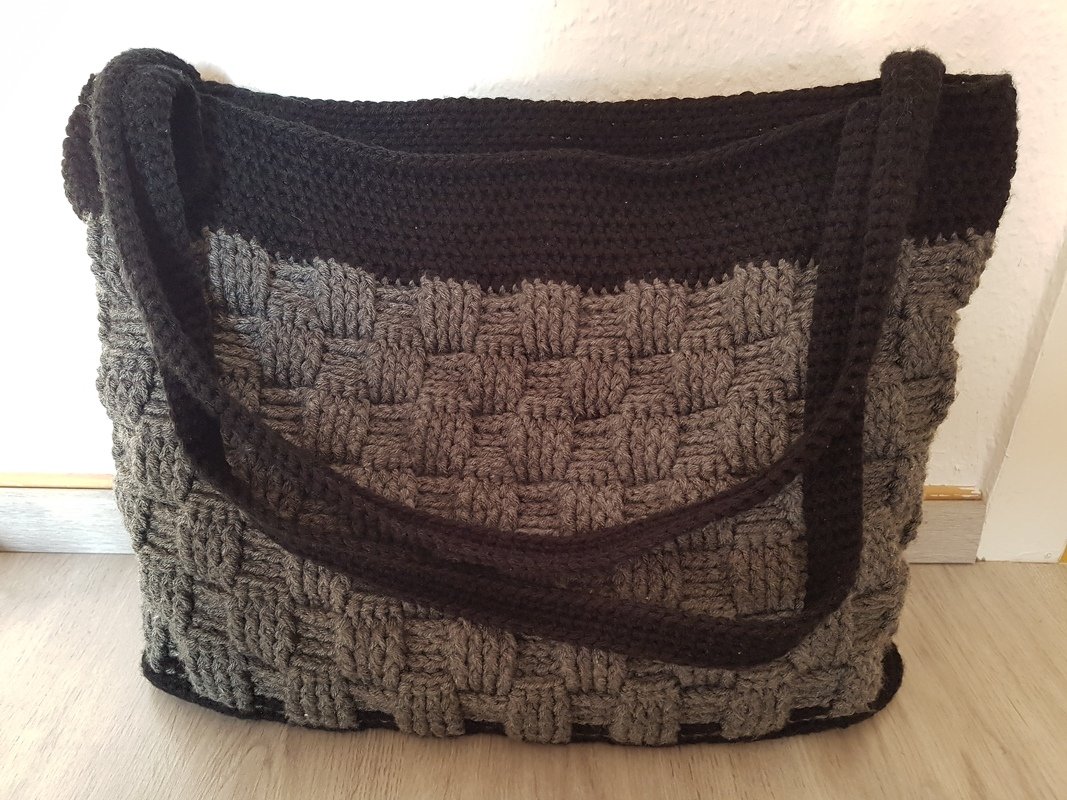 Häkelanleitung Handtasche / Shopper, Tasche häkeln - Bild 6