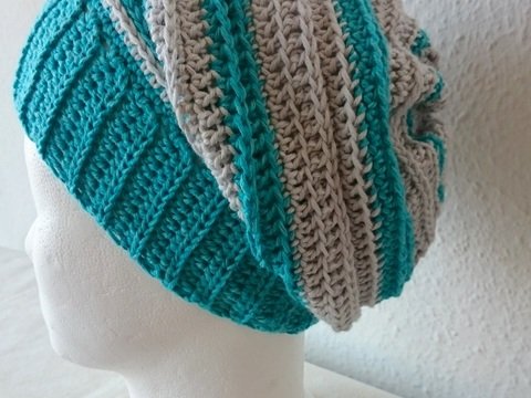 Mütze häkeln -  alle Größen - Häkelanleitung PDF