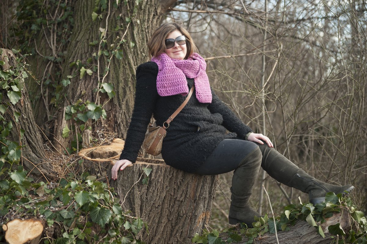 Bulky scarf crochet pattern "Faux Fue" - Image 5