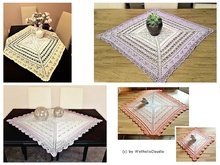 Häkelanleitung 2er-Spar-Set Mitteldecken