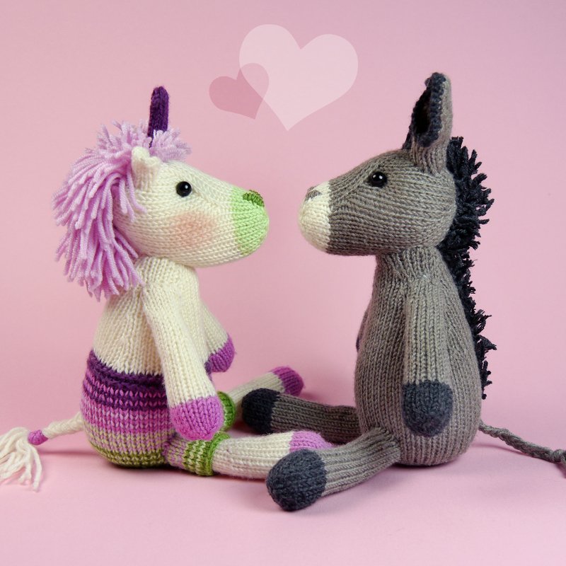 Unicorn + Donkey knitting pattern - Image 16