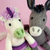 Unicorn + Donkey knitting pattern