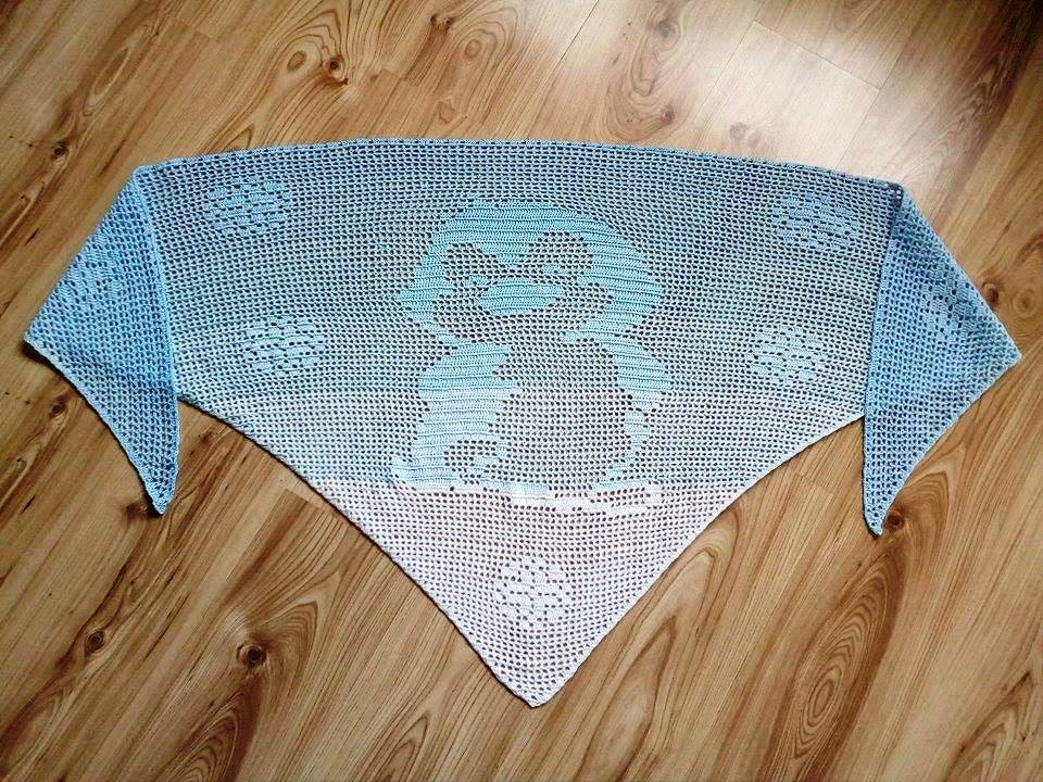 Motivtuch: Pinguin (Häkelanleitung) - Bild 2