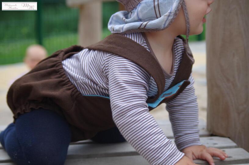 Hugo - Trägerhose für Babys Schnittmuster / ebook Gr.50-98