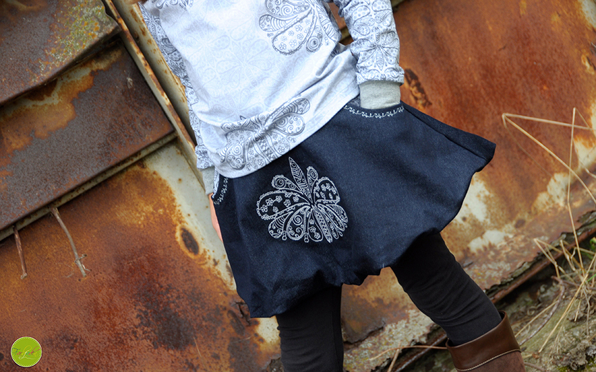 Ballonrock ebook Schnitt Gr. 74-164