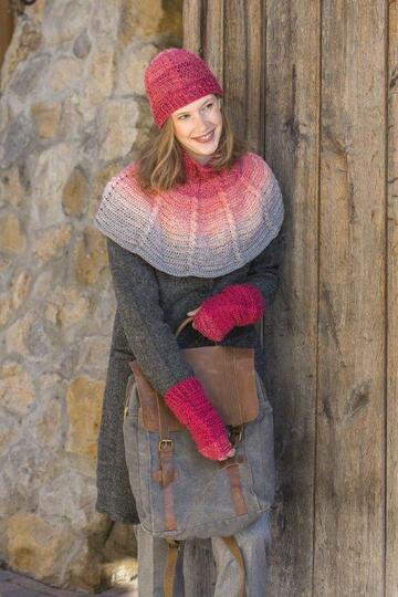 Accessoires-Set Zopfwunder häkeln aus 2 BOBBEL MERINO von Woolly Hugs