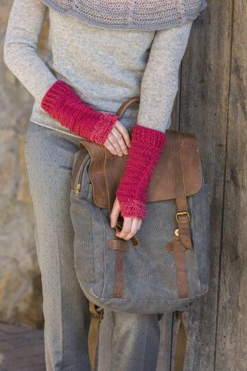 Accessoires-Set Zopfwunder häkeln aus 2 BOBBEL MERINO von Woolly Hugs