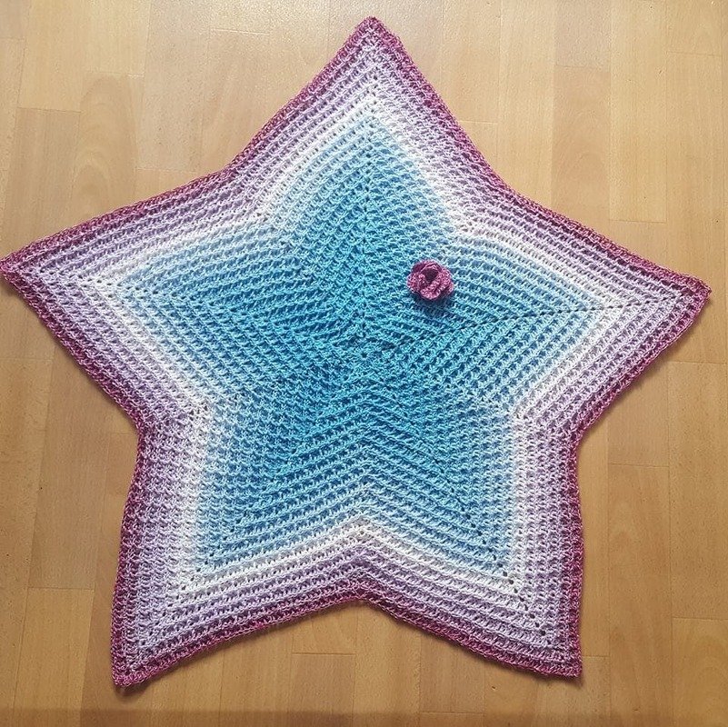 Waffelsternchen mit 5 Zacken