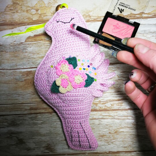 Zarte Vögelchen / Täubchen häkeln