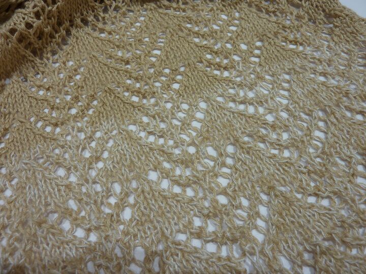 Strickanleitung - Schal "Cappuccino"