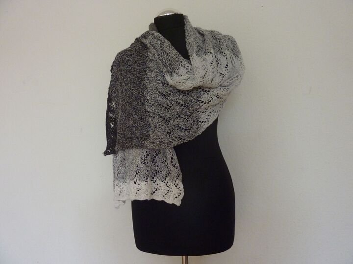 Strickanleitung - Schal "Grey"