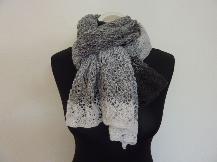 Strickanleitung - Schal "Grey"