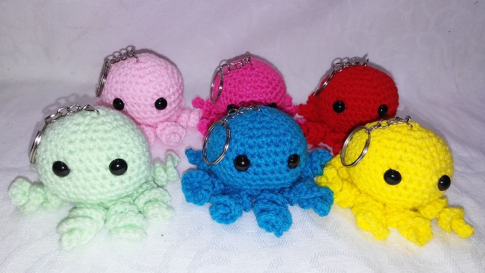 muster amigurumi Mini Oktopus PDF english-Deutsch-dutch