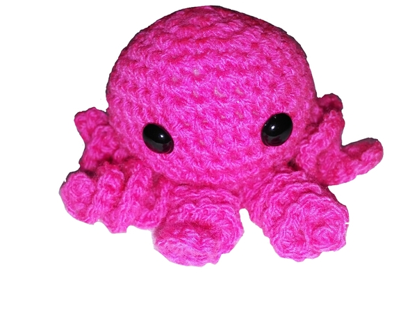 pattern amigurumi mini octopus PDF english-Deutsch-dutch