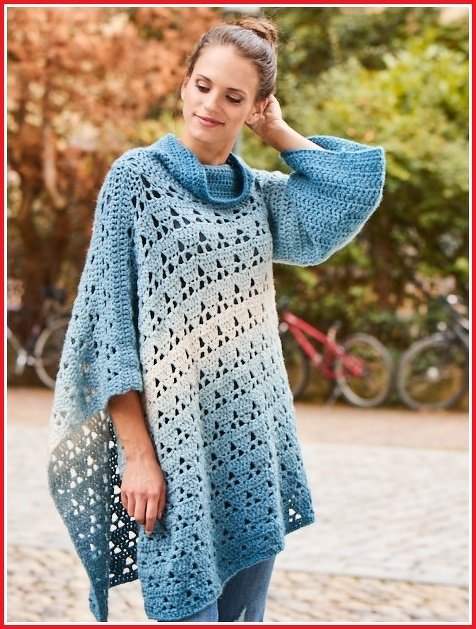 Pulli "Asymmix" häkeln aus CLOUD von Woolly Hugs - Bild 2