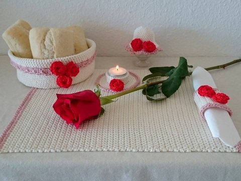 Tischset häkeln - Tischset für viele Gelegenheiten - Häkelanleitung PDF