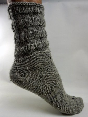 Socken Stricken Einfache Ferse Stricken