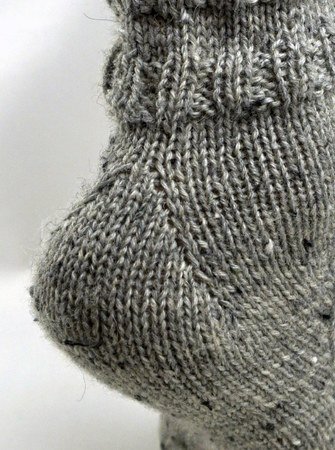 Socken Stricken Einfache Ferse Stricken