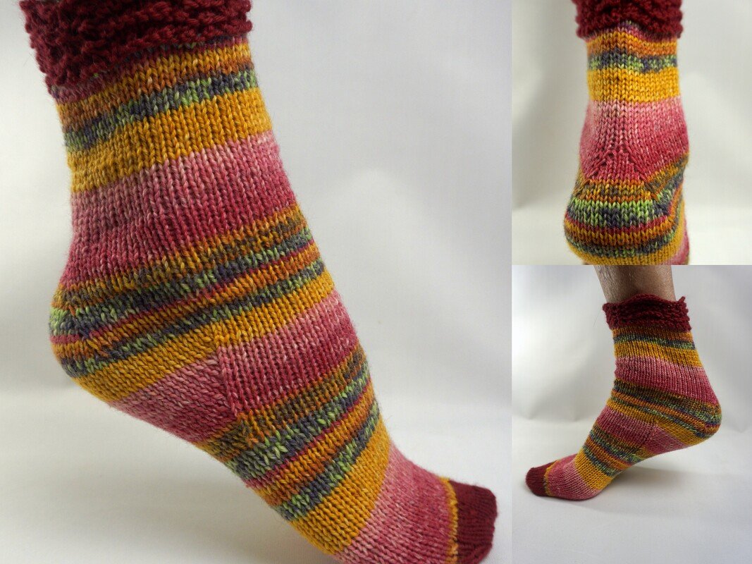 Strickanleitung Quicky Socken 3.0 Top Down! So einfach wie noch nie! Gr 37 - 47