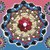 TischDeckchen:  "Bayrische Blume" Mandala
