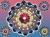 TischDeckchen:  "Bayrische Blume" Mandala