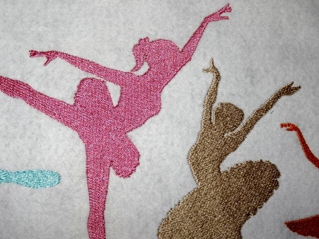 Stickdatei Tänzerin Ballerina - Bild 5