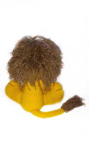 Häkelanleitung amigurumi jack, der löwe PDF english-Deutsch-dutch