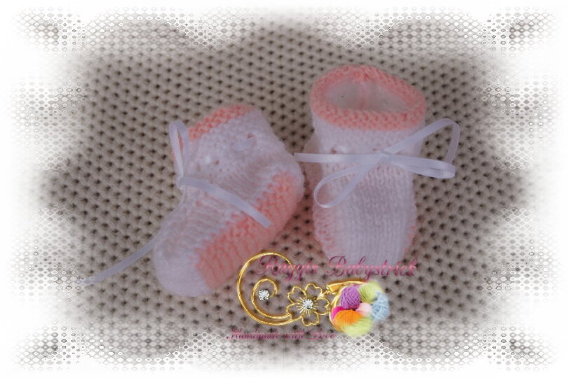 Strickanleitung f&uuml;r Baby's u. Reborns Modell Pucki Gr. 40 - 45 4-teilig