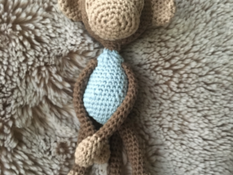 Häkelanleitung Affe Jimmy