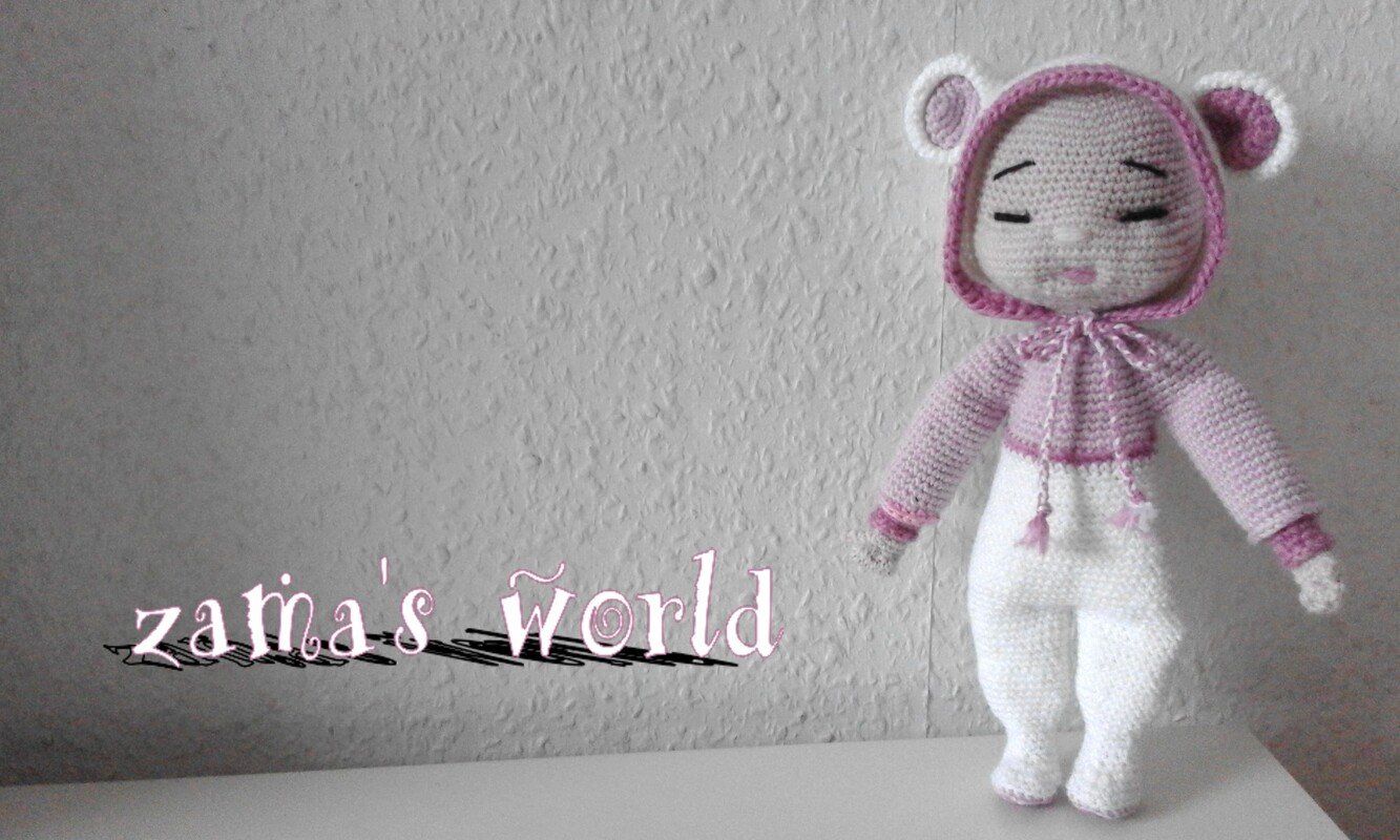 Häkelanleitung Mauseschlafbaby