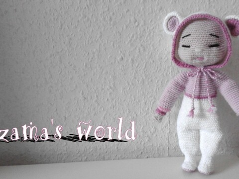 Häkelanleitung Mauseschlafbaby