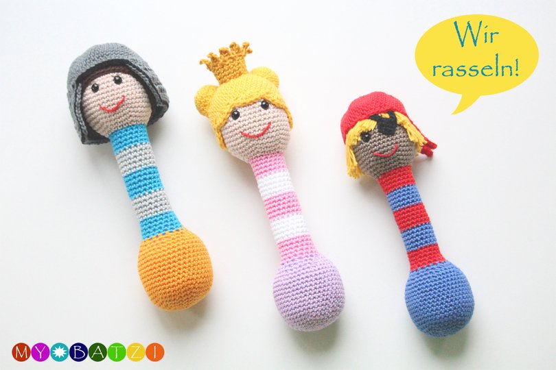 Sparset BABYZEIT - Mütze, Decke und Rasseln