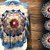 Mandala Poncho  "Bayrische Blume"