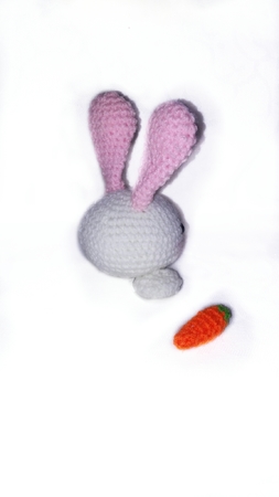pattern amigurumi small rabbit . little bunny PDF engish - deutsch
