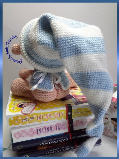 Häkelanleitung Kuschelkumpelchen mit kleinem Popo und großer Nase