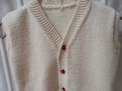 Kinderweste Moritz Gr 92/98 und 104/110