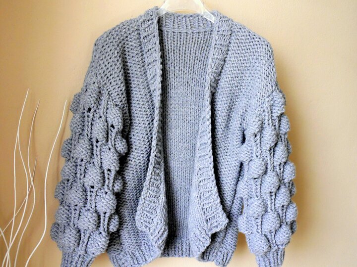 Strickanleitung  - Cardigan BUBBLES - No.194/E